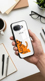 Lazy Cat Protective Case Compatible with iPhone, Samsung & Google Pixel YW0088
