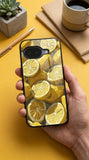 Lemon Art Protective Case Compatible with iPhone, Samsung & Google Pixel YW0093