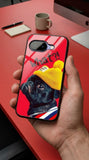 Cute Pug Dog Funny Protective Case Compatible with iPhone, Samsung & Google Pixel YW0096