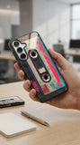 Retro Punk Cassette Protective Case Compatible with iPhone, Samsung & Google Pixel YW0097