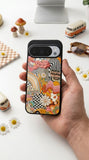 Retro Vibes Protective Case Compatible with iPhone, Samsung & Google Pixel YW0098