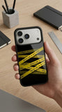 Police Line Protective Case Compatible with iPhone, Samsung & Google Pixel YW0100