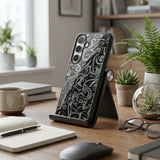 Art Tribal Protective Case Compatible with iPhone, Samsung & Google Pixel YW0110