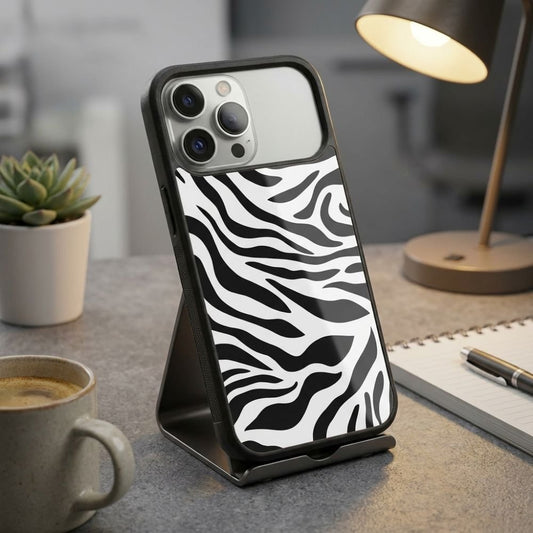 Zebra Pattern Protective Case Compatible with iPhone, Samsung & Google Pixel YW0117