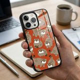 Cat Fat Cute Protective Case Compatible with iPhone, Samsung & Google Pixel YW0119