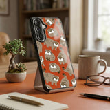 Cat Fat Cute Protective Case Compatible with iPhone, Samsung & Google Pixel YW0119