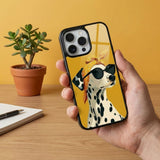 Retro Dalmation Protective Case Compatible with iPhone, Samsung & Google Pixel YW0124