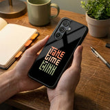 Take Time To Think Protective Case Compatible with iPhone, Samsung & Google Pixel YW0126