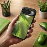 Ripple Glass Green Protective Case Compatible with iPhone, Samsung & Google Pixel YW0129