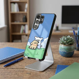 Cute Dog Protective Case Compatible with iPhone, Samsung & Google Pixel YW0130