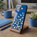 Flower Daisy In Blue Protective Case Compatible with iPhone, Samsung & Google Pixel YW0135