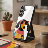 Funny Dog Protective Case Compatible with iPhone, Samsung & Google Pixel YW0143