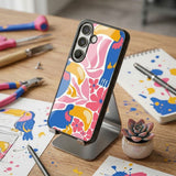 Tropical Bird Floral Protective Case Compatible with iPhone, Samsung & Google Pixel YW0149