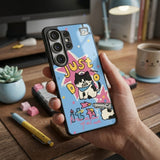 Cat Star Protective Case Compatible with iPhone, Samsung & Google Pixel YW0150