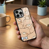 Teddy Bear Protective Case Compatible with iPhone, Samsung & Google Pixel YW0155