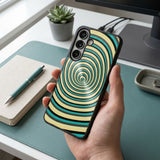 Spiral Art Protective Case Compatible with iPhone, Samsung & Google Pixel YW0156
