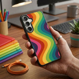 Rainbow Art Protective Case Compatible with iPhone, Samsung & Google Pixel YW0157