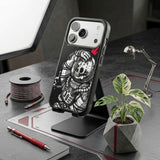 Space Skull Protective Case Compatible with iPhone, Samsung & Google Pixel YW0160