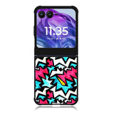 Graffiti Background Motorola Moto Razr 2024 , Moto Razr 50 Case FE1551