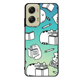 Pusheen Coloring Book Case Motorola Moto G Stylus 2024 5G BC0120