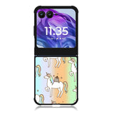 Pusheen and Unicorn Motorola Moto Razr 2024 , Moto Razr 50 Case FE0119