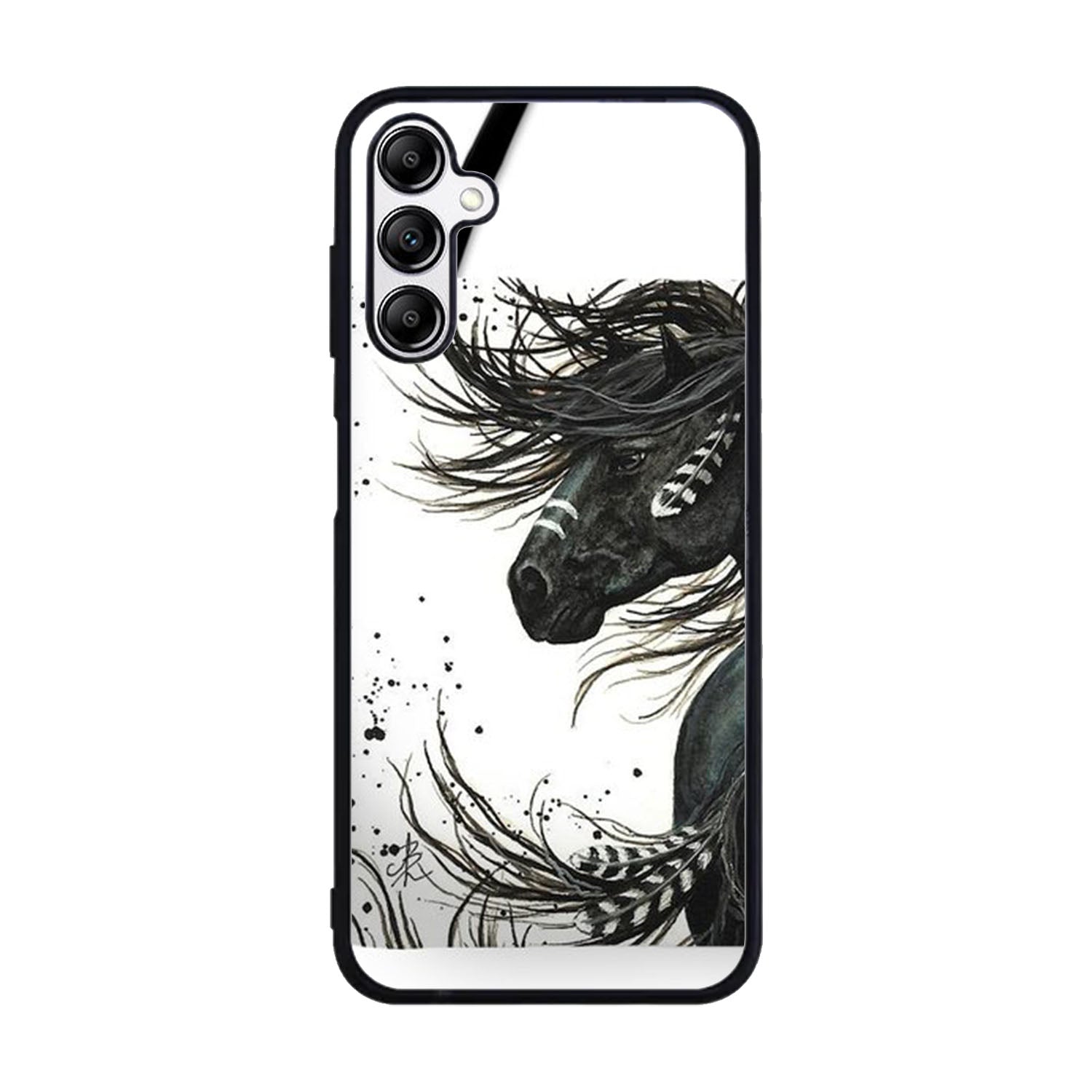 Majestic Mustang Horse Bag Case Samsung Galaxy A15 BC0117