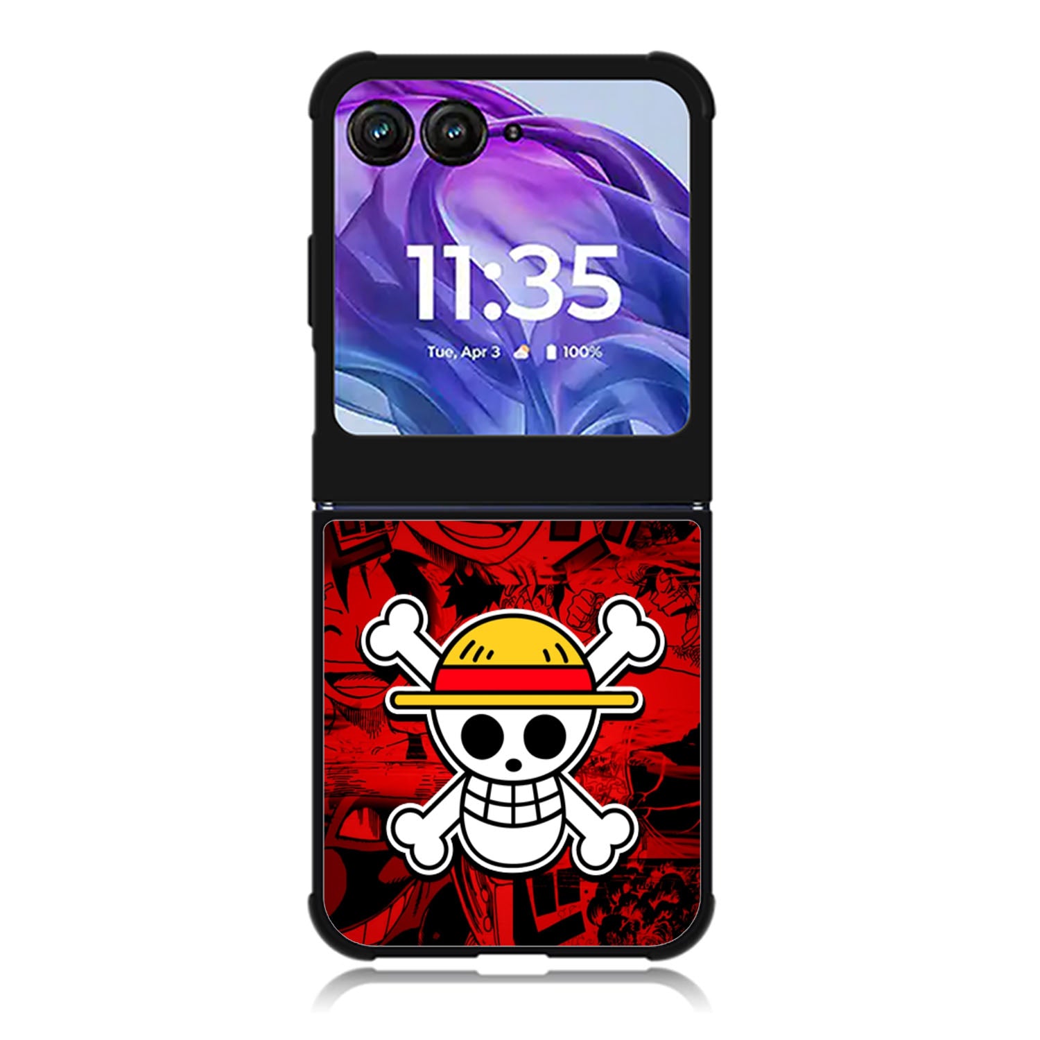 One Piece Logo Comic Motorola Moto Razr Plus 2025/2024 Case, Moto Razr 50 Ultra 5G BC0102