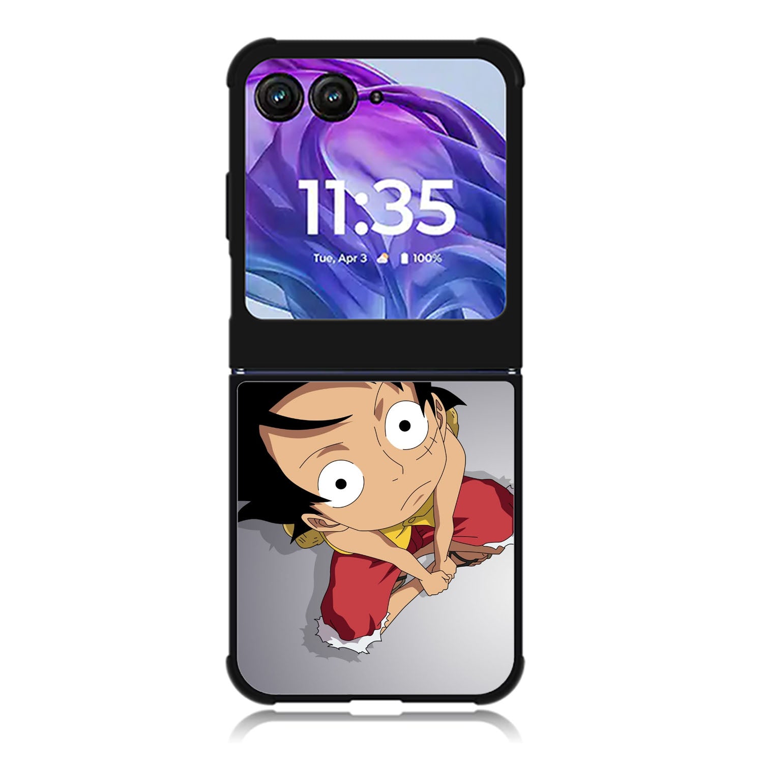 One Piece Lutfi Cute Face Motorola Moto Razr 2024 , Moto Razr 50 Case FE0101