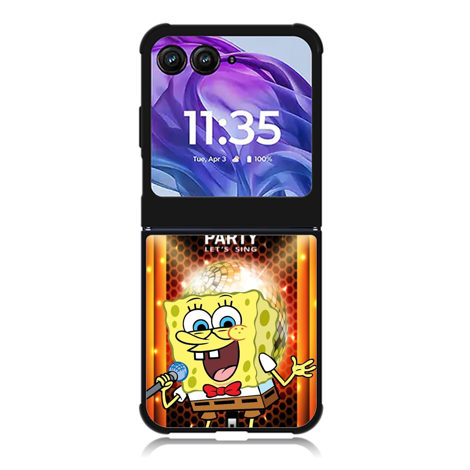 Spongebob Singing Motorola Moto Razr 2024 , Moto Razr 50 Case FE0099