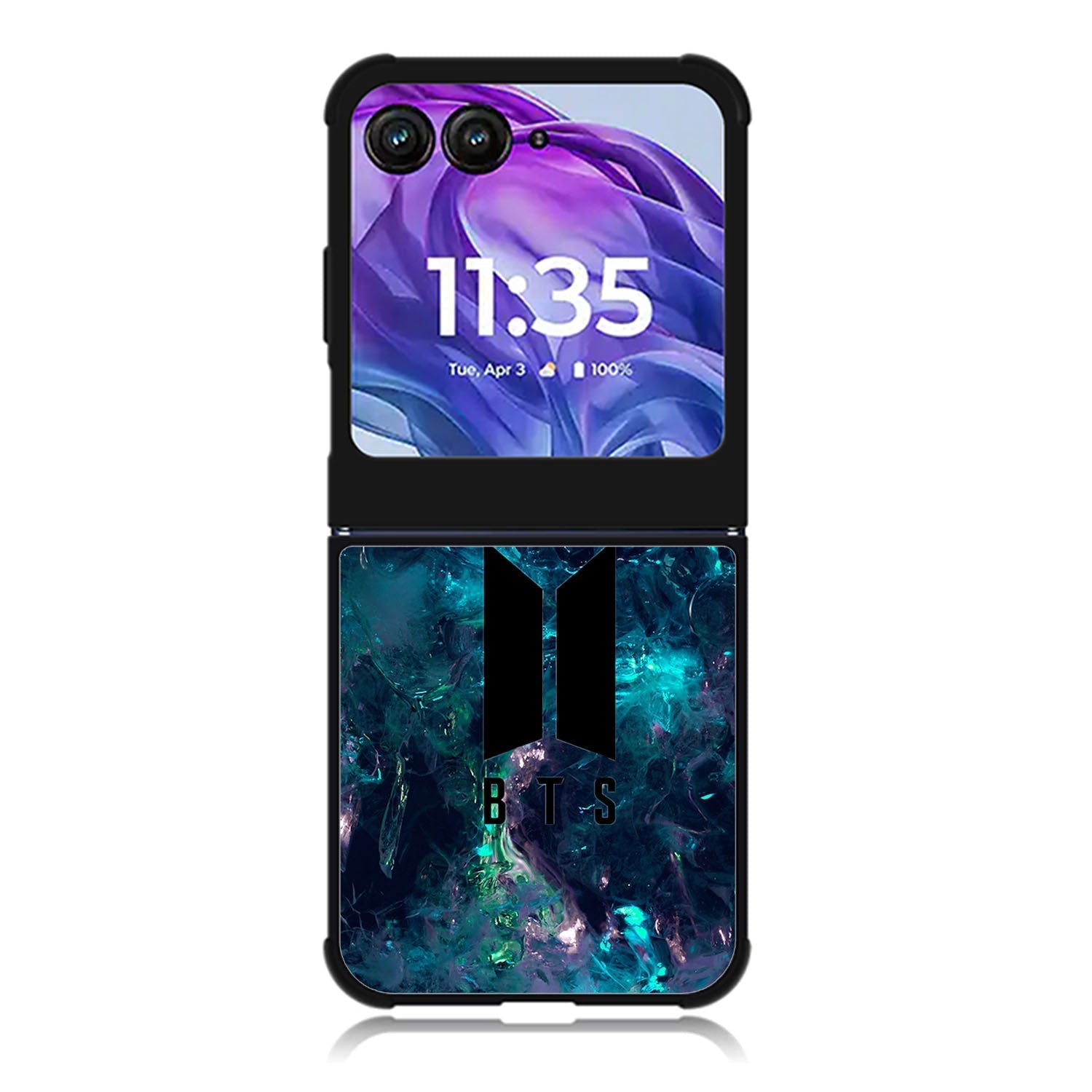 BTS Grunge Pattern Motorola Moto Razr 2024 , Moto Razr 50 Case FE0088