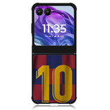 Messi Barcelona Jersey Motorola Moto Razr 2024 , Moto Razr 50 Case