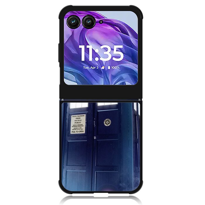 Doctor Who Police Box 2nd Motorola Moto Razr 2024 , Moto Razr 50 Case