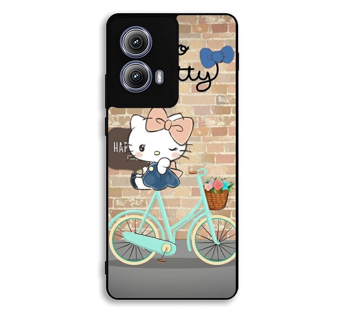 Hello Kitty Bicycle Motorola Moto Edge 2024 Case FE8043