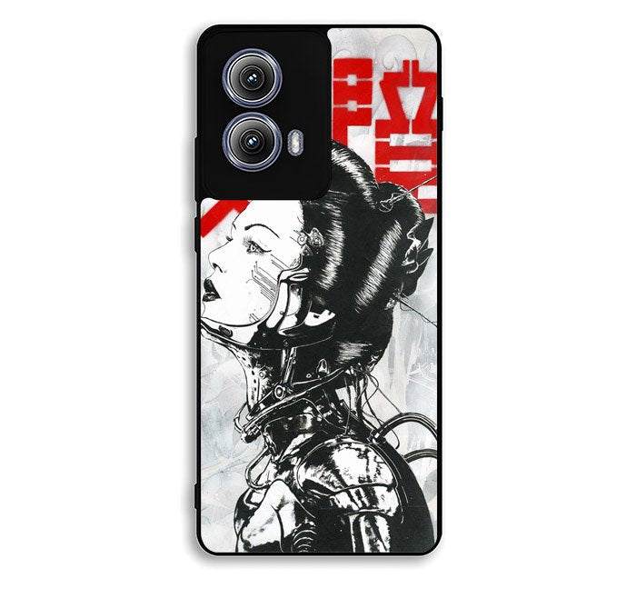 Japanesse Cyberpunk Motorola Moto Edge 2024 Case FE0527