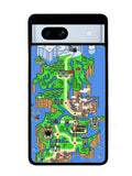 Super Mario World Map Google Pixel 7A Case