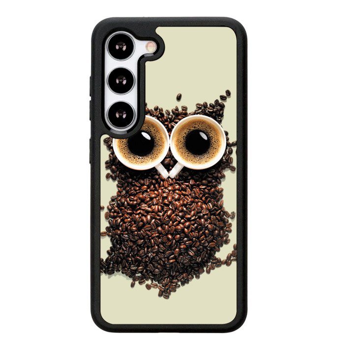 Coffee owl Samsung Galaxy S25 5G Case