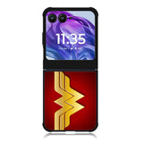 Wonder woman Logo Motorola Moto Razr Plus 2025/2024 Case, Moto Razr 50 Ultra 5G BC1044