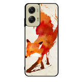 Watercolor art orange red fox animal Case Motorola Moto G Stylus 2024 5G BC1052