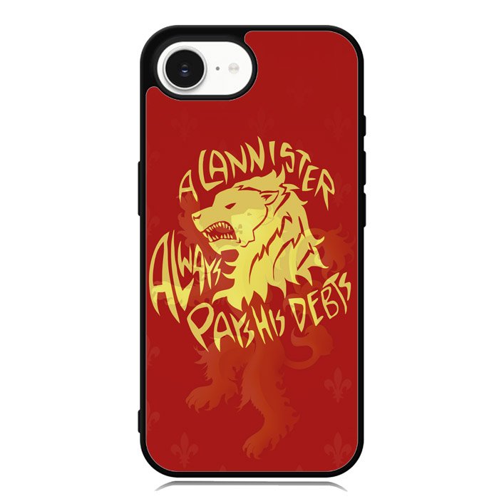 House Lannisters Sigil Red Lion Z0711 iPhone 16e Case