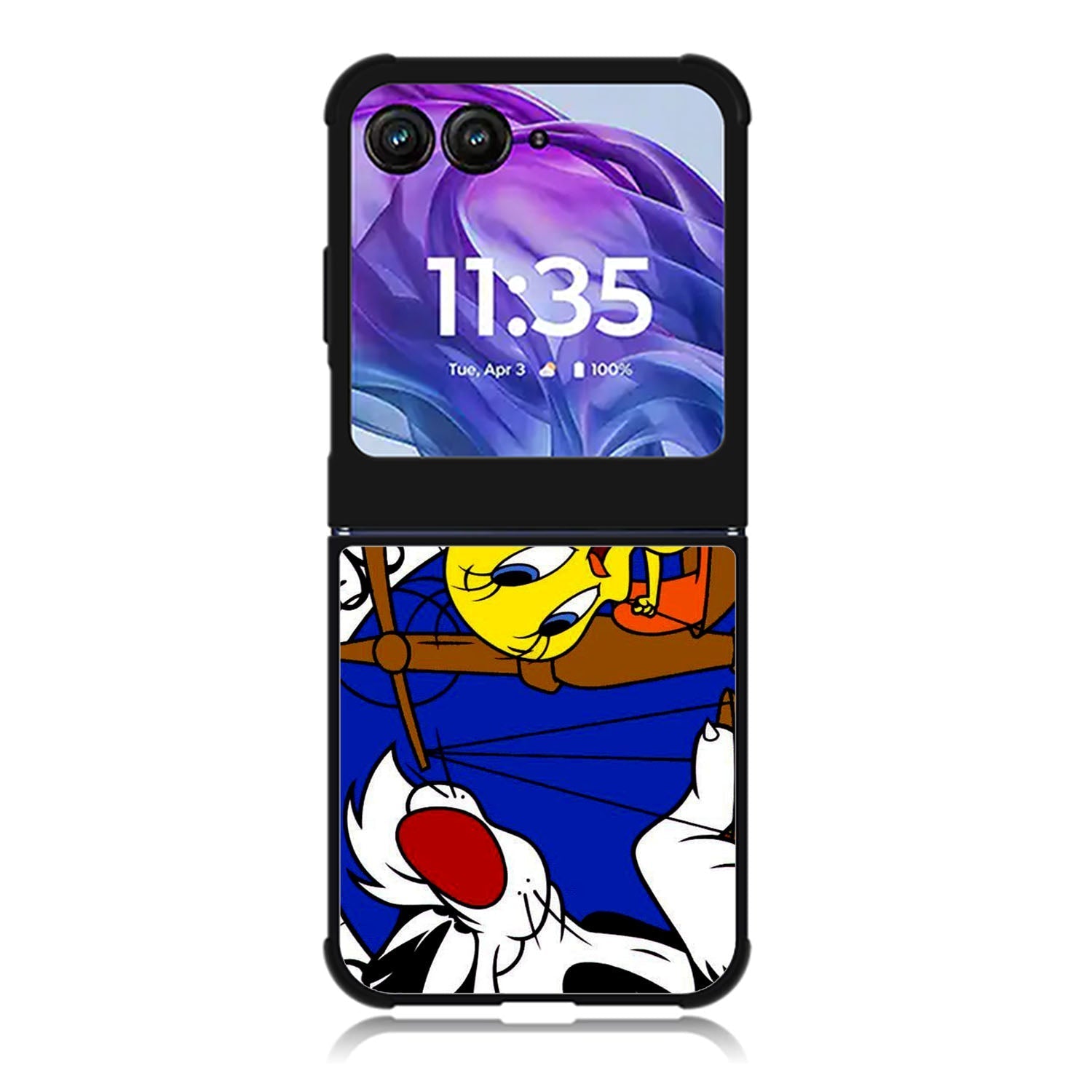 tweety bird and sylvester Motorola Moto Razr 2024 , Moto Razr 50 Case FE1070