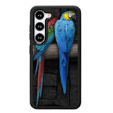 Cute Couple of Birds Parrot Pair Couple Animal Bird Samsung Galaxy S25 5G Case
