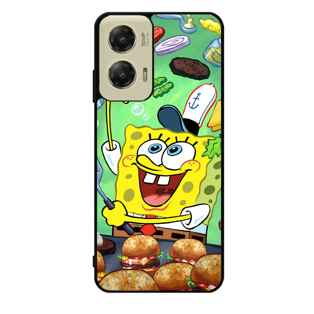 Spongebob Squarepants krabby patty Case Motorola Moto G Stylus 2024 5G BC1080