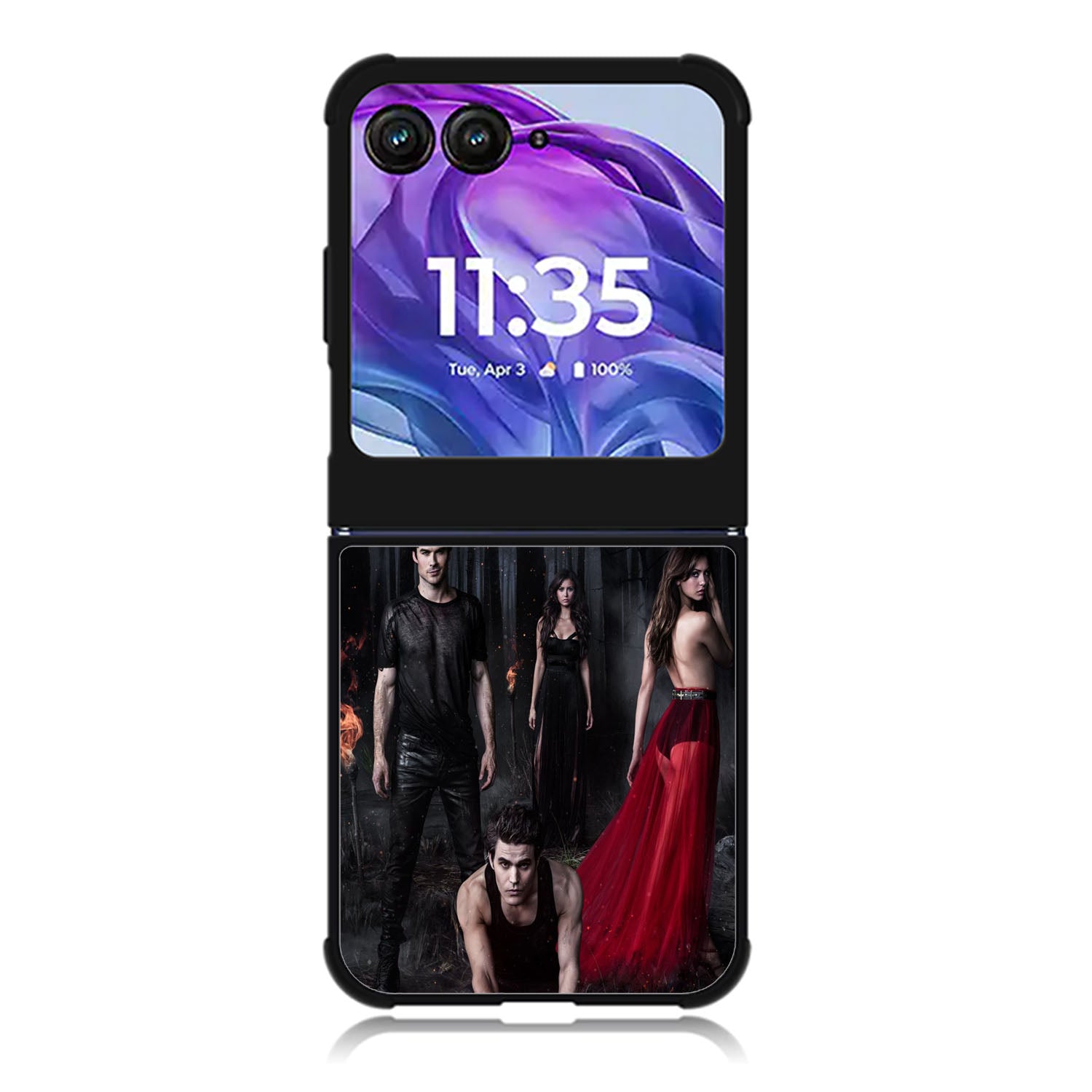 Vampire diaries season 5 posters Motorola Moto Razr 2024 , Moto Razr 50 Case FE1090