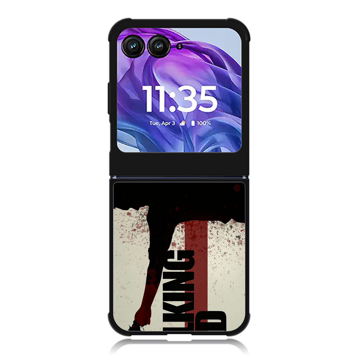 THE WALKING DEAD ART Motorola Moto Razr Plus 2025/2024 Case, Moto Razr 50 Ultra 5G BC1105