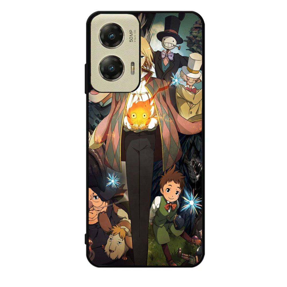 Studio Ghibli Howl'S Moving Castle Case Motorola Moto G Stylus 2024 5G BC1106