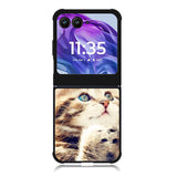 Prayer cat Motorola Moto Razr Plus 2025/2024 Case, Moto Razr 50 Ultra 5G BC1109