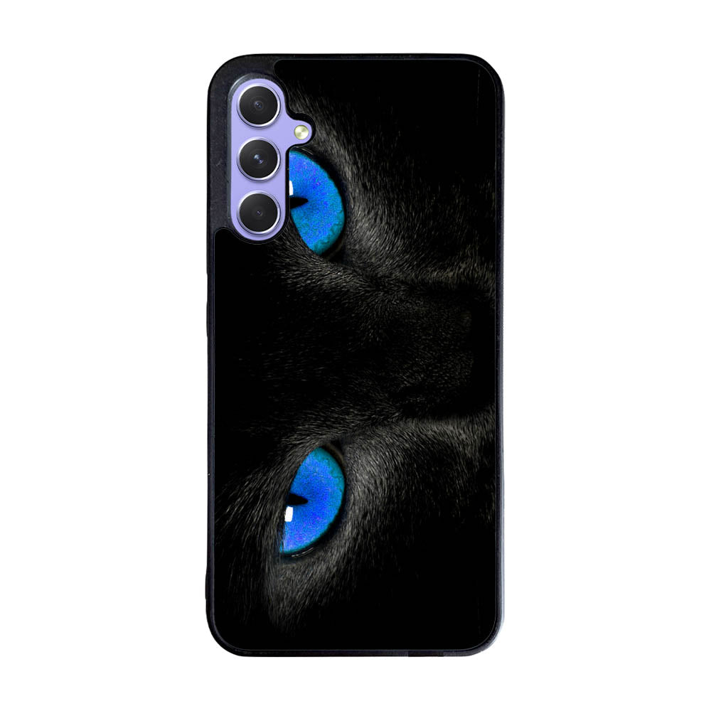 BLACK CAT EYES Case Samsung Galaxy A35 5G BC1146