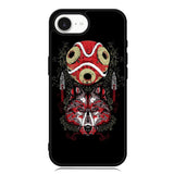 princes mononoke mask art Z1258 iPhone 16e Case