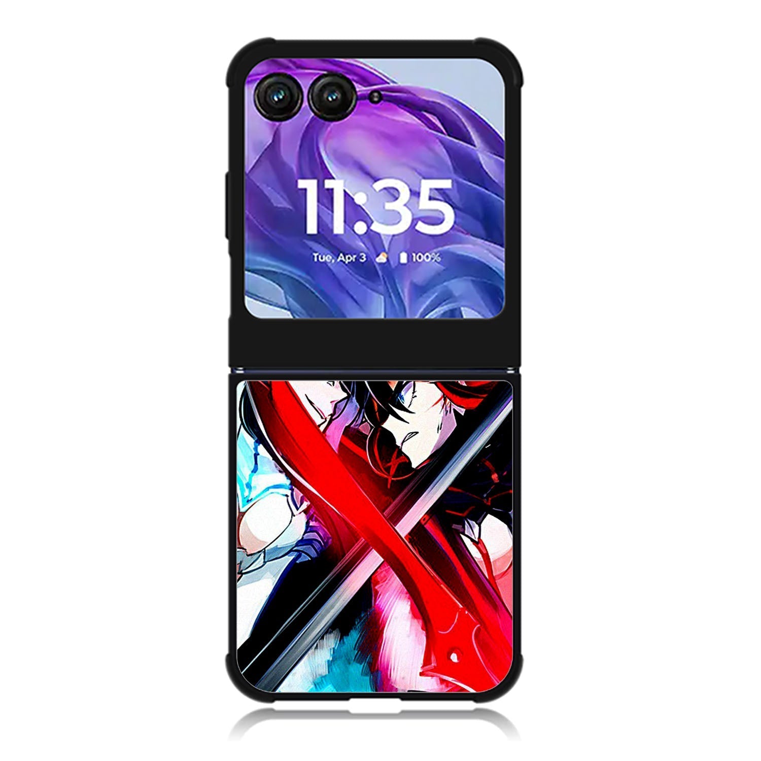 cartoon kill la kill design Motorola Moto Razr 2024 , Moto Razr 50 Case FE1159