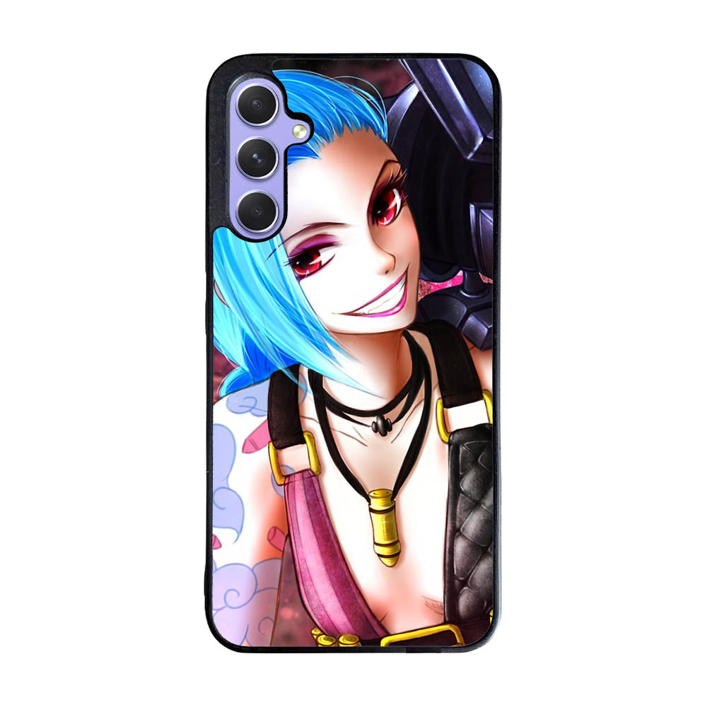 Jinx League of Legends Fan Art Case Samsung Galaxy A35 5G BC1161